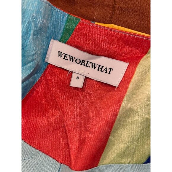 WeWoreWhat Womens Multicolor Wrap Around Dress S - Picture 5 of 9
